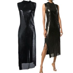 Paco Rabanne Mesh MIDI Dress